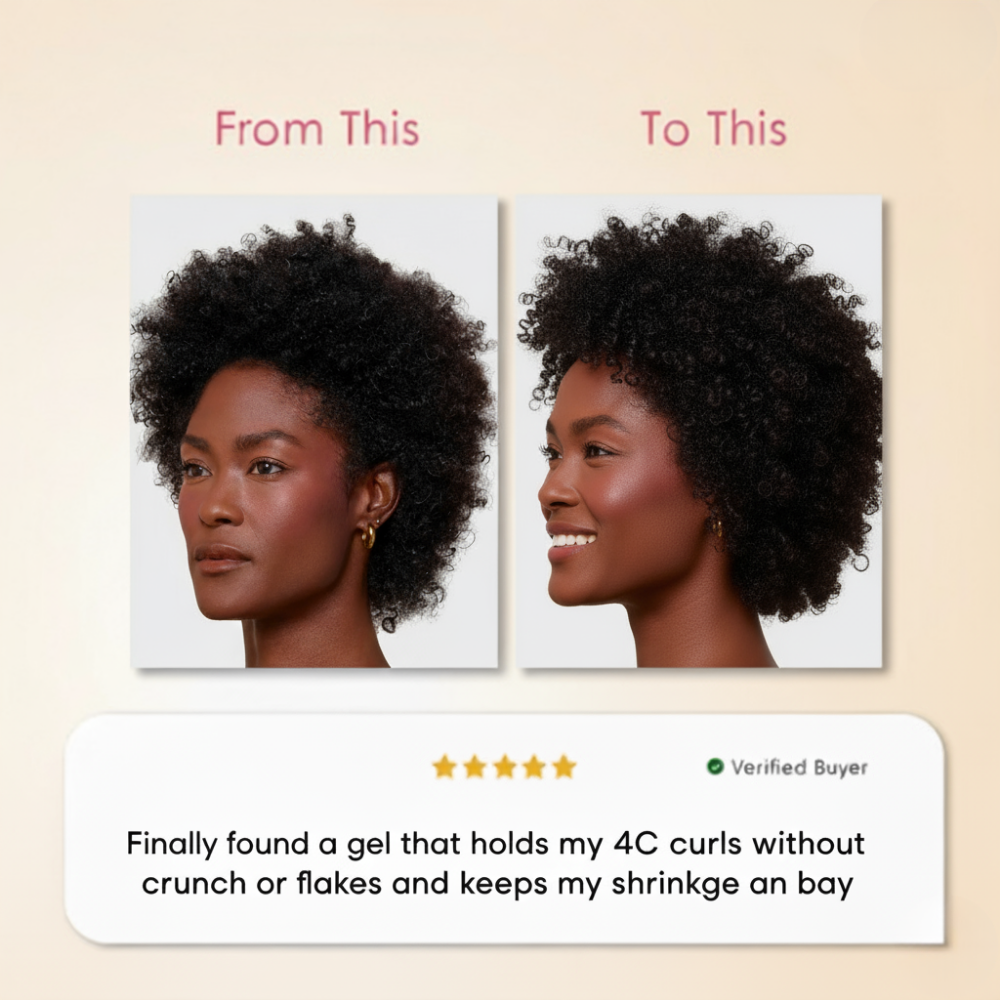 Shekys Anti-Humidity Frizz-Free Strong Hold Gel For Curls
