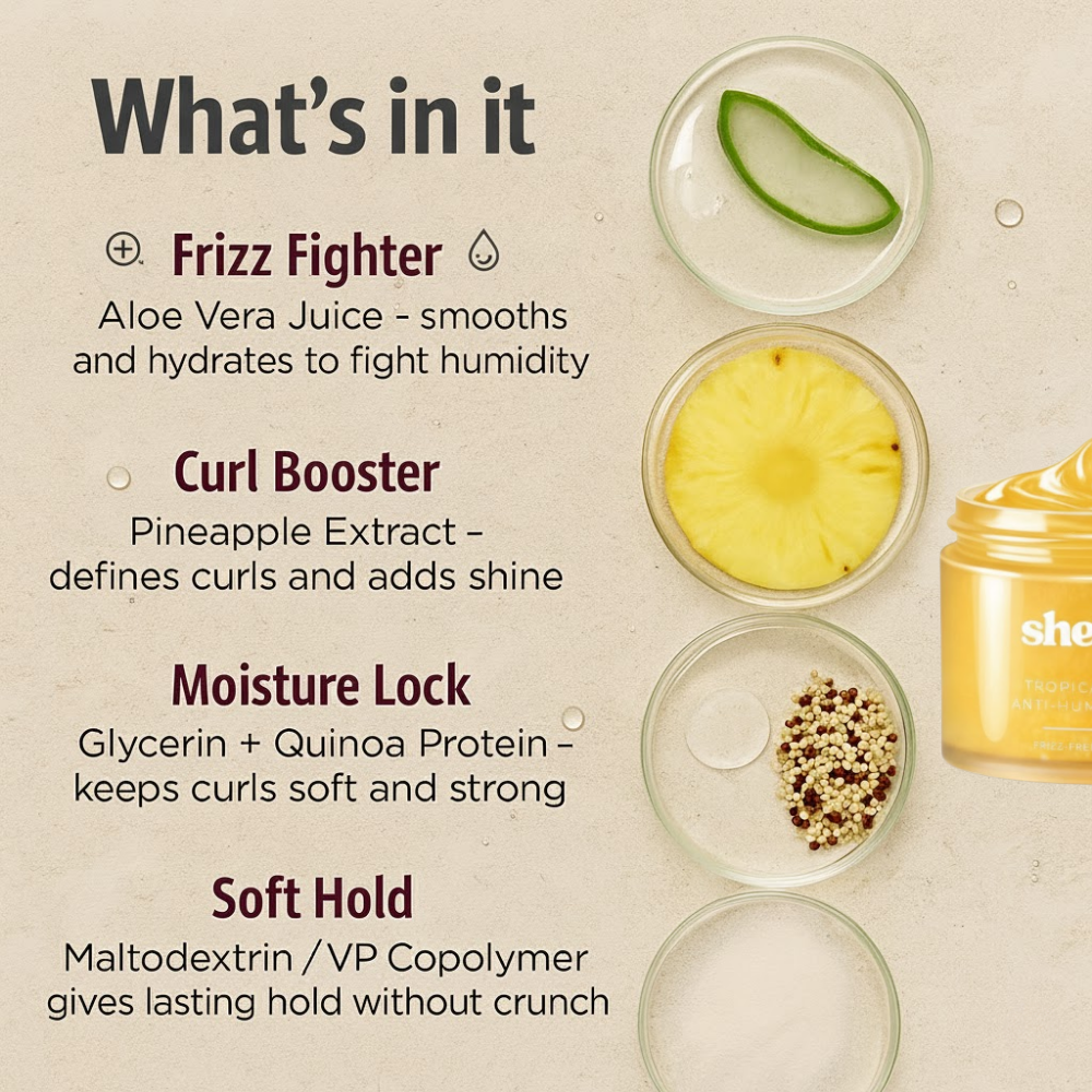 Shekys Anti-Humidity Frizz-Free Strong Hold Gel For Curls