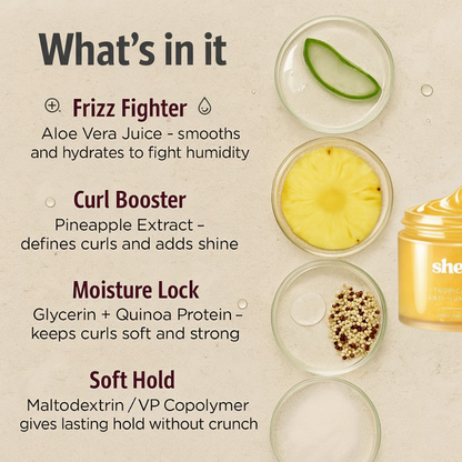 Shekys Anti-Humidity Frizz-Free Strong Hold Gel For Curls