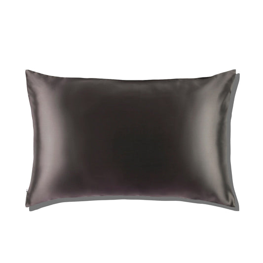 Deluxe Vegan Silk Pillowcase Moonstone Grey